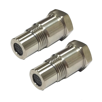 Oxygen O2 Sensor Spacer Adapter 2x Suitable For Catalytic Converter Fix Check Engine Light.