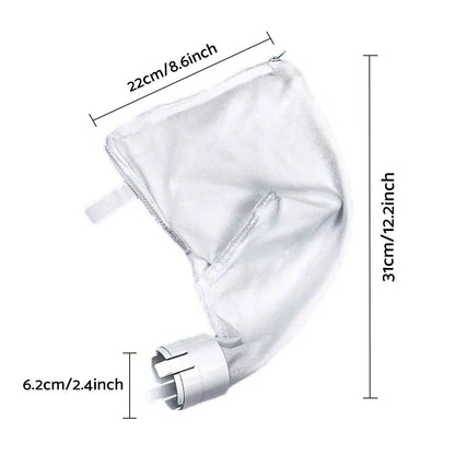 2PCS Pool Cleaner All Purpose Bag Suitable for 280 480 Pool Cleaner Zippered K13.