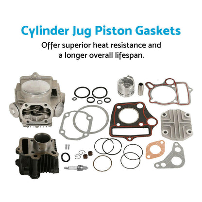 Top End Cylinder Kit 50cc Suitable For Honda Z50R Z50A Minitrail 50 Monkey CRF50F.