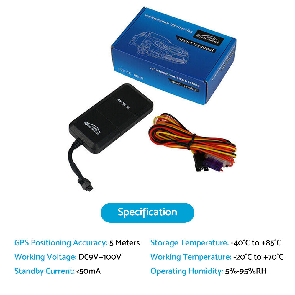 4G GPS Tracker Suitable for Car Vehicle Anti-Theft Real-Time Alarm Tracking Devi