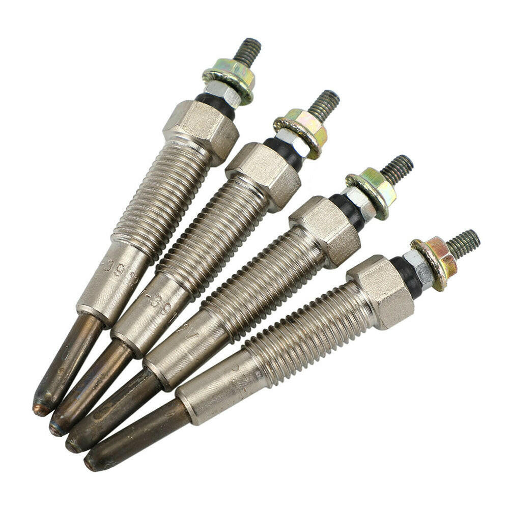 4x Glow Plugs Suitable For Ford Courier PD PE PG PH 2.5L WL WLT Diesel Turbo 1996-2006.