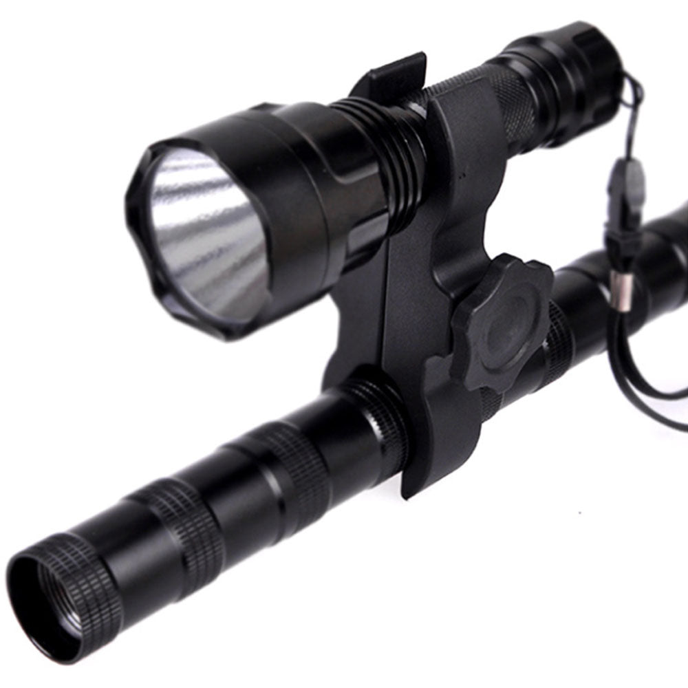 Variable Illumination Clamp Scope Mount 1PC for Gun Barrel Torch 25-35mm.