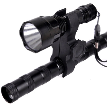 Variable Illumination Clamp Scope Mount 1PC for Gun Barrel Torch 25-35mm.
