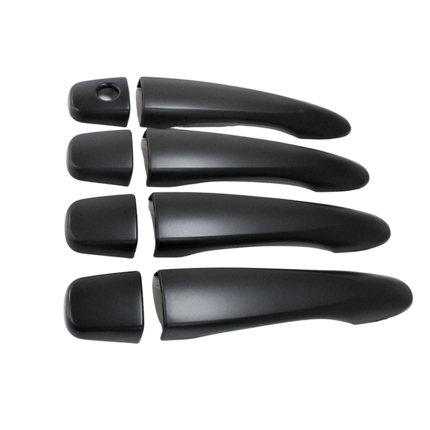 4x Remote Key Door Handle Covers Suitable for Nissan Navara D40 2005-2015 ST.