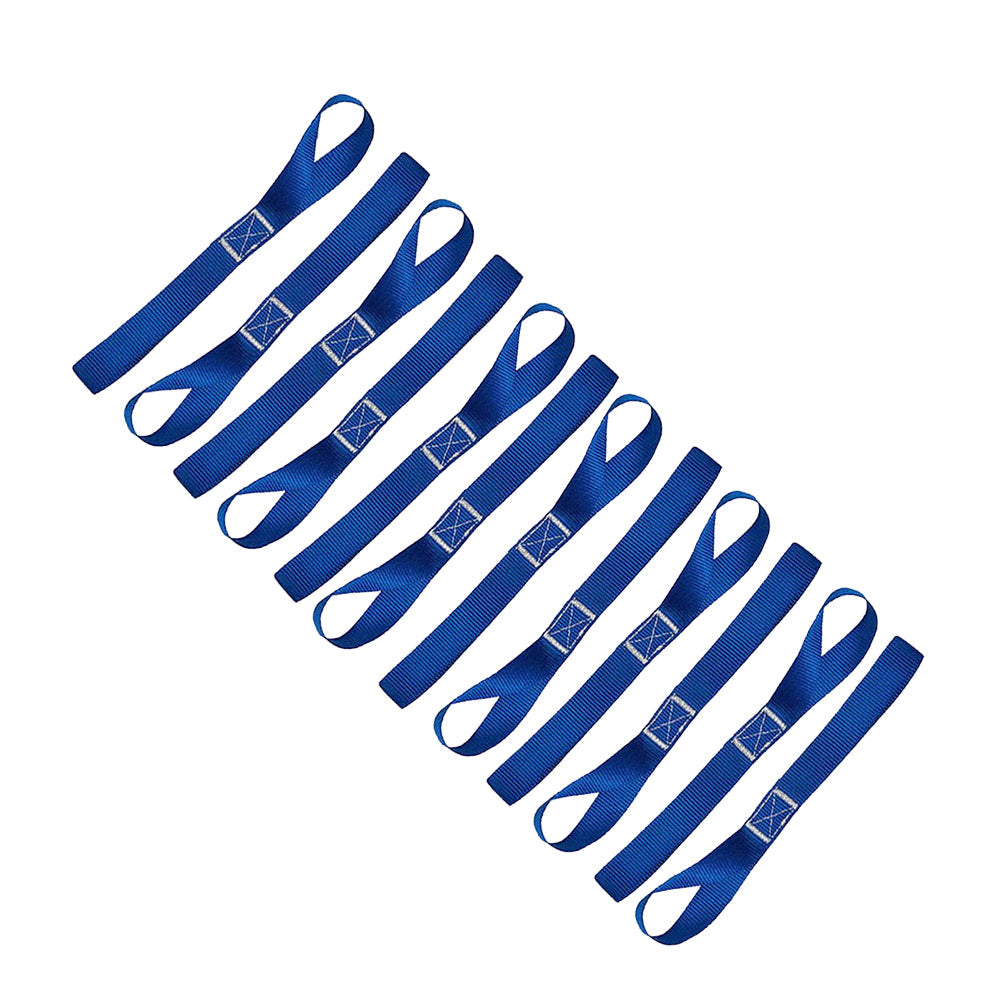 12x Soft Loop Tie Down Lashing Straps Heavy Duty Suitable For Motorcycle & Dirt Bike