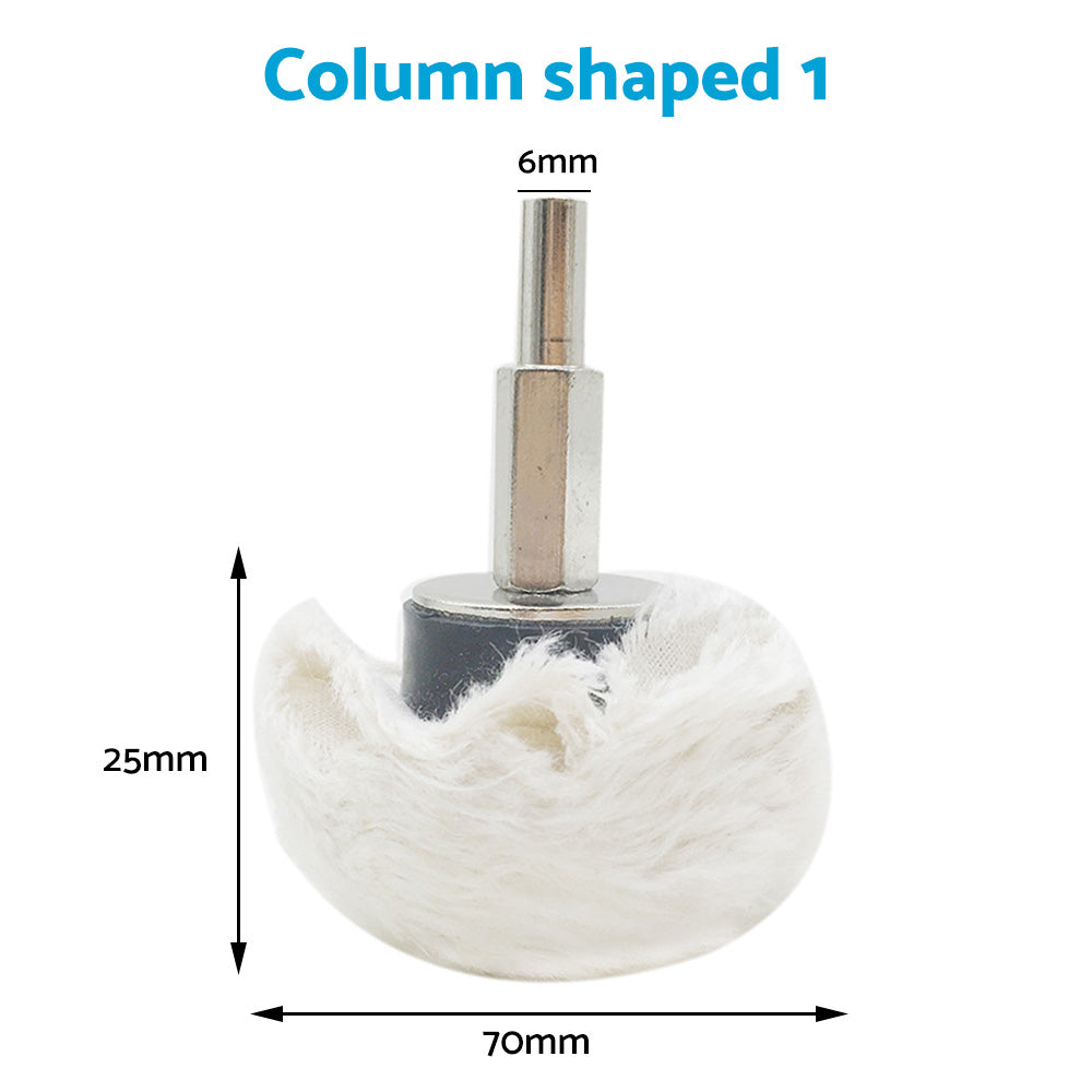 Polishing Buffing Pad Mop Wheel Drill Kit 5PCS Suitable for Aluminum & Stainless