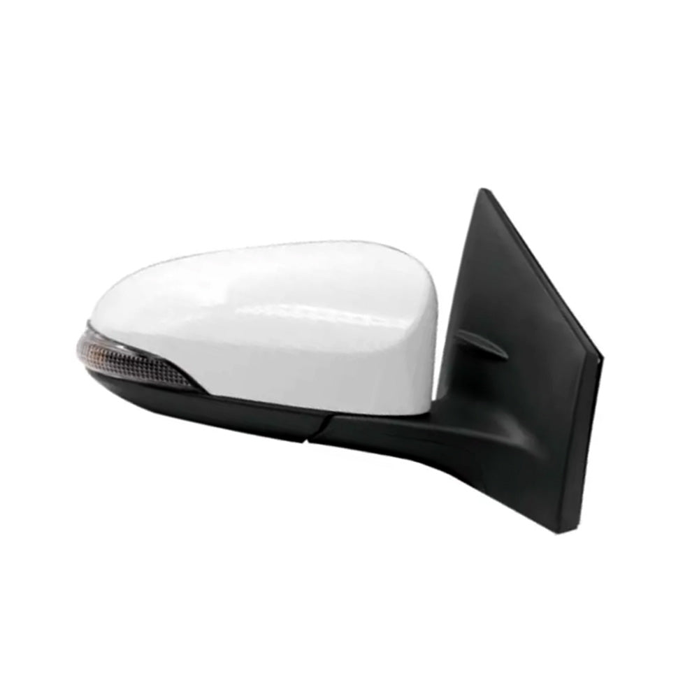 Door Mirror Suitable for Toyota Corolla ZRE182 12-18 Hatch Right White Heated.