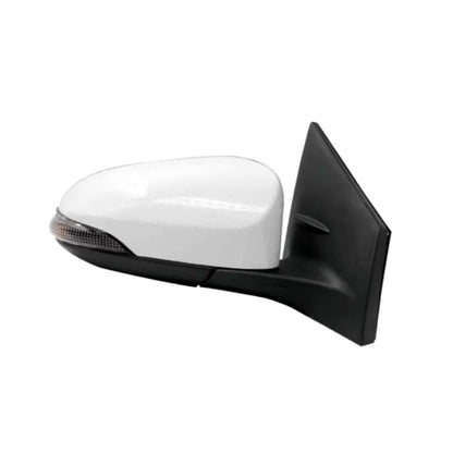 Door Mirror Suitable for Toyota Corolla ZRE182 12-18 Hatch Right White Heated.