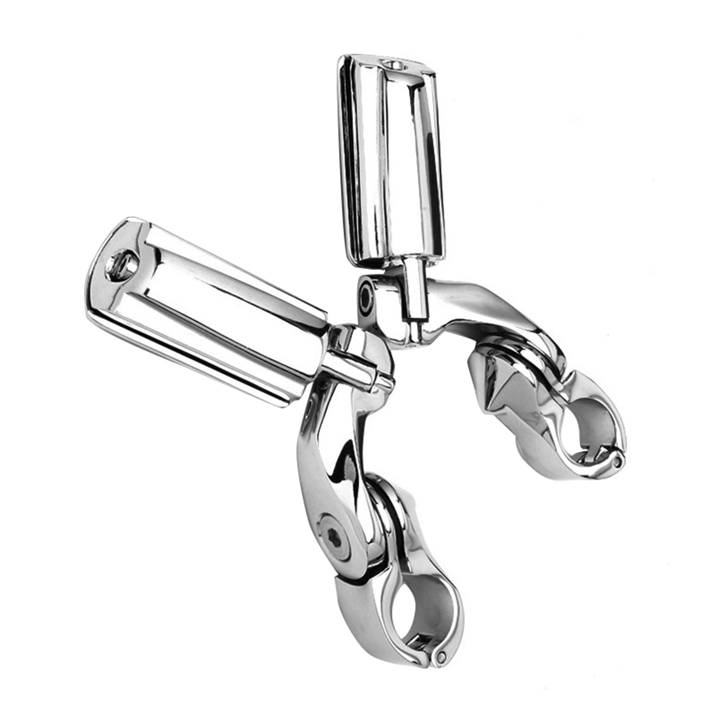1-1 4''Motorcycle Highway Foot Pegs Chrome Engine Guard Suitable For Davidson AU.