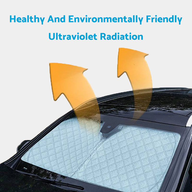 6 Layer WindScreen Sun Shade Suitable For Toyota RAV4 2019-2024 Thick UV Protection.