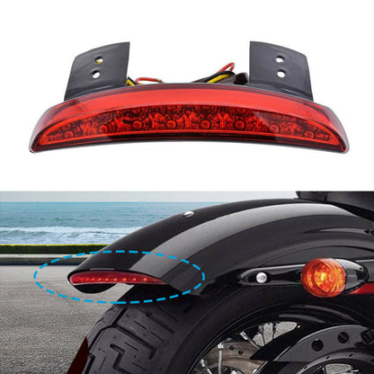 Suitable For Motorcycle Bobber Chopper LED Rear Turn Signal Brake Tail Light.