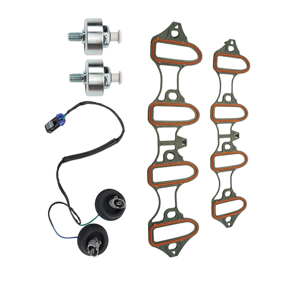 Knock Sensor & Intake Manifold Gasket Kit 4pc Suitable for Silverado Sierra.