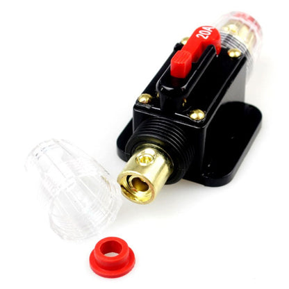 2 PCS AMP Circuit Breaker Dual Battery IP67 Waterproof 12V 24V Fuse Manual Reset.