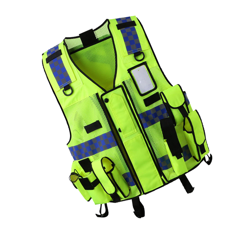 Reflective High-Visibility Safety Vest Suitable For Executive & Worksite Use
