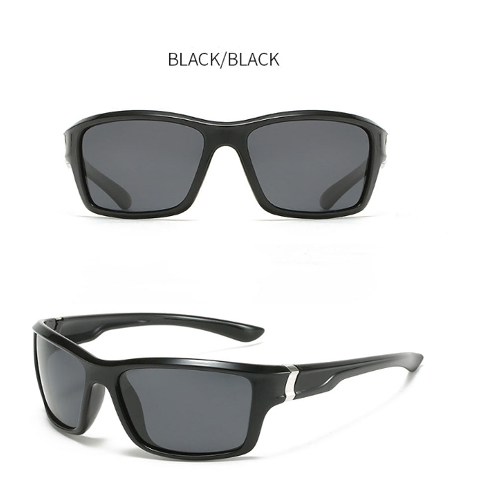 Men Polarized Sports Sunglasses Running Cycling Wrap Around Fishing Driving.