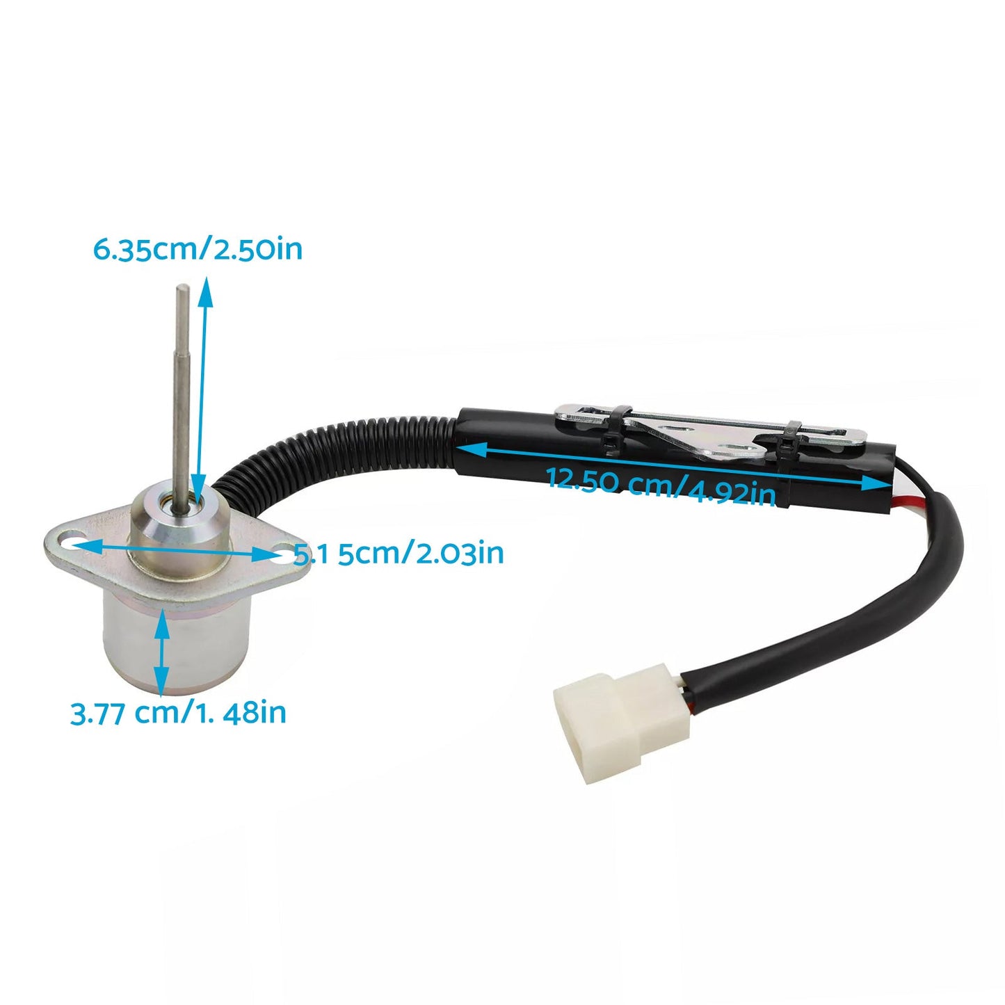 Solenoid Valve Suitable for?Kubota D782 Engine 1G820-60022 1G820-60012 SA-5156-12.