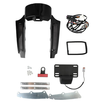 Rear Fender LED Light Suitable For Touring Electra Road Glide Road King 09-13.