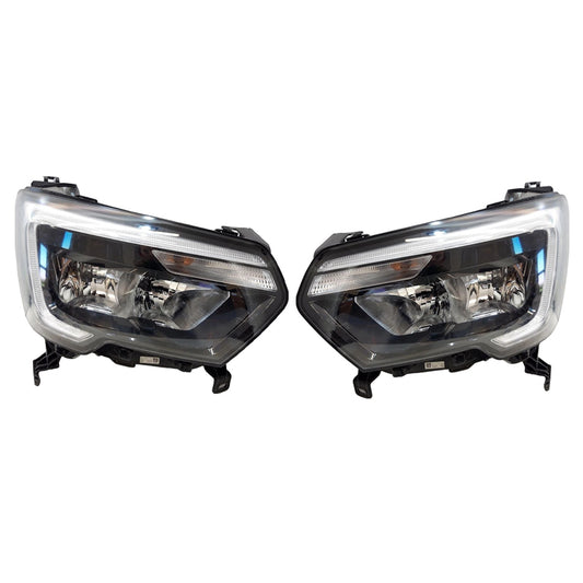 Pair Headlights w/ DRL Suitable for Renault Master X62 2019-2025.