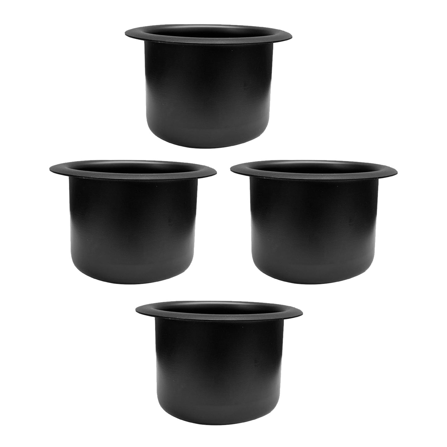 4x Universal Aluminum Alloy Cup Drink Holders Suitable For Marine Boats & RVs