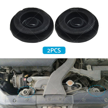 2x Rubber Fits For Nissan X-Trail T30 T31 Rogue T32 Radiator Bushing 21506-4M400.
