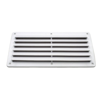 Rectangular Louvered Air Vent or Dent Vent For Caravan RV Boat Marine 260 x 125mm.