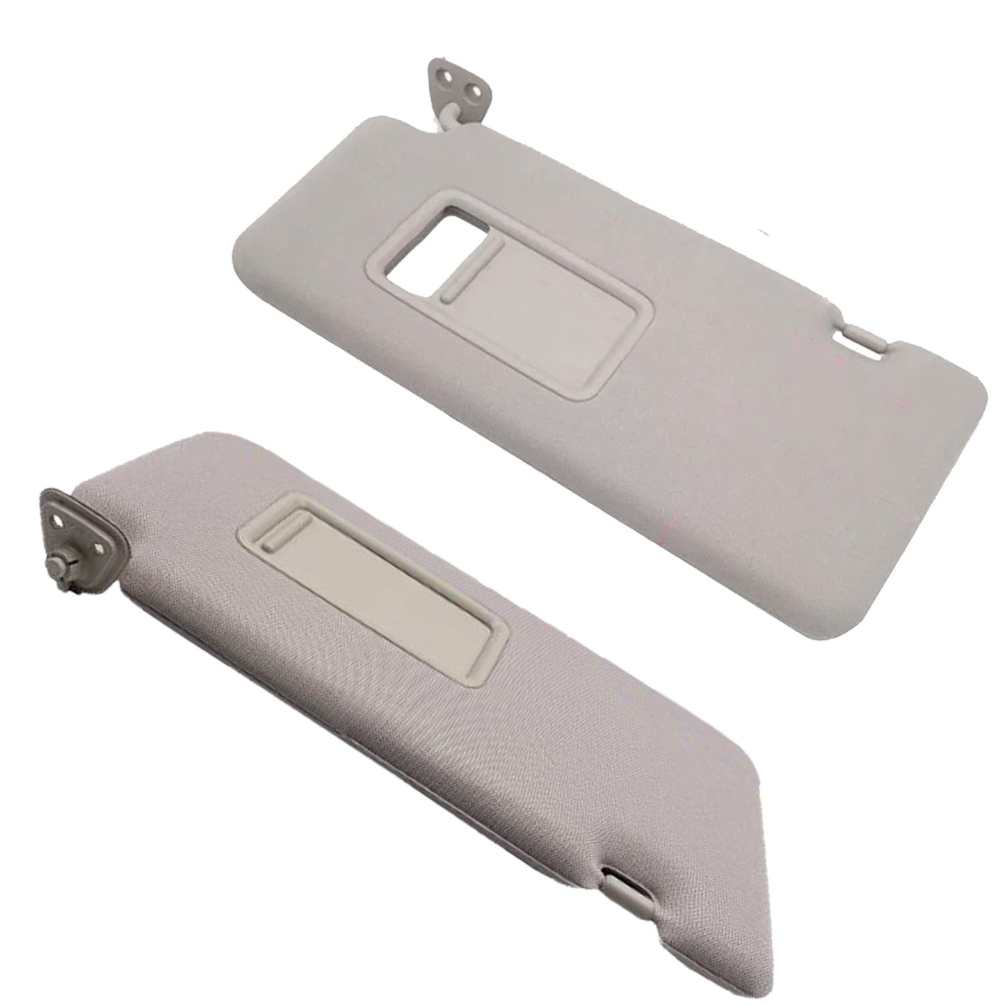 2x Sun Visor Left & Right Side Grey Suitable For Nissan Tiida 2004-2011 Sunshade