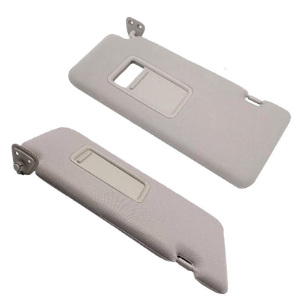 2x Sun Visor Left & Right Side Grey Suitable For Nissan Tiida 2004-2011 Sunshade