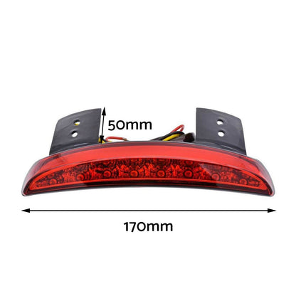 Suitable For Motorcycle Bobber Chopper LED Rear Turn Signal Brake Tail Light.