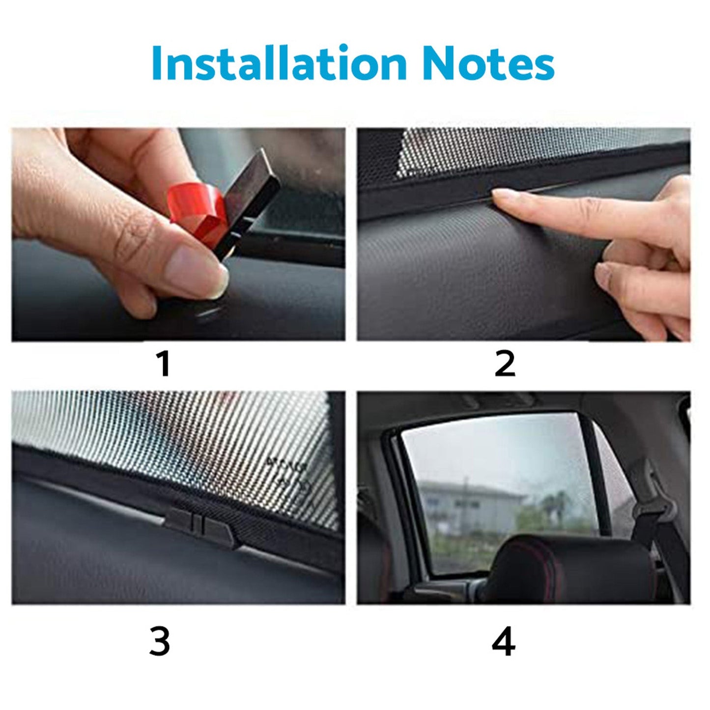 Window Sun Shades Magnetic Mesh Accessories Suitable For Mercedes-Benz GLA 2020-On