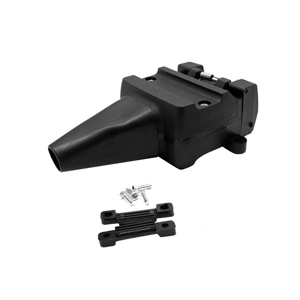 12 Pin Flat Female Socket Trailer Connector Suitable for Car Caravan 82072BL.
