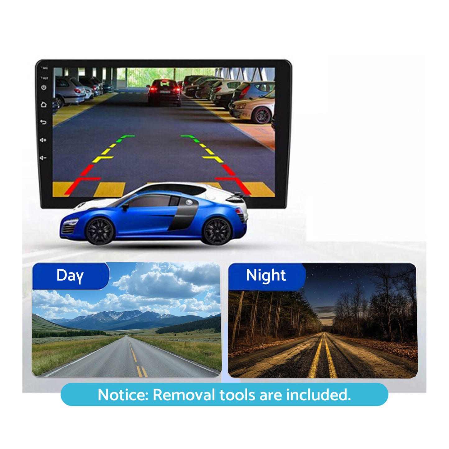 In-Dash Head Units Android Car Stereo 7'' Suitable for Nissan Navara D40