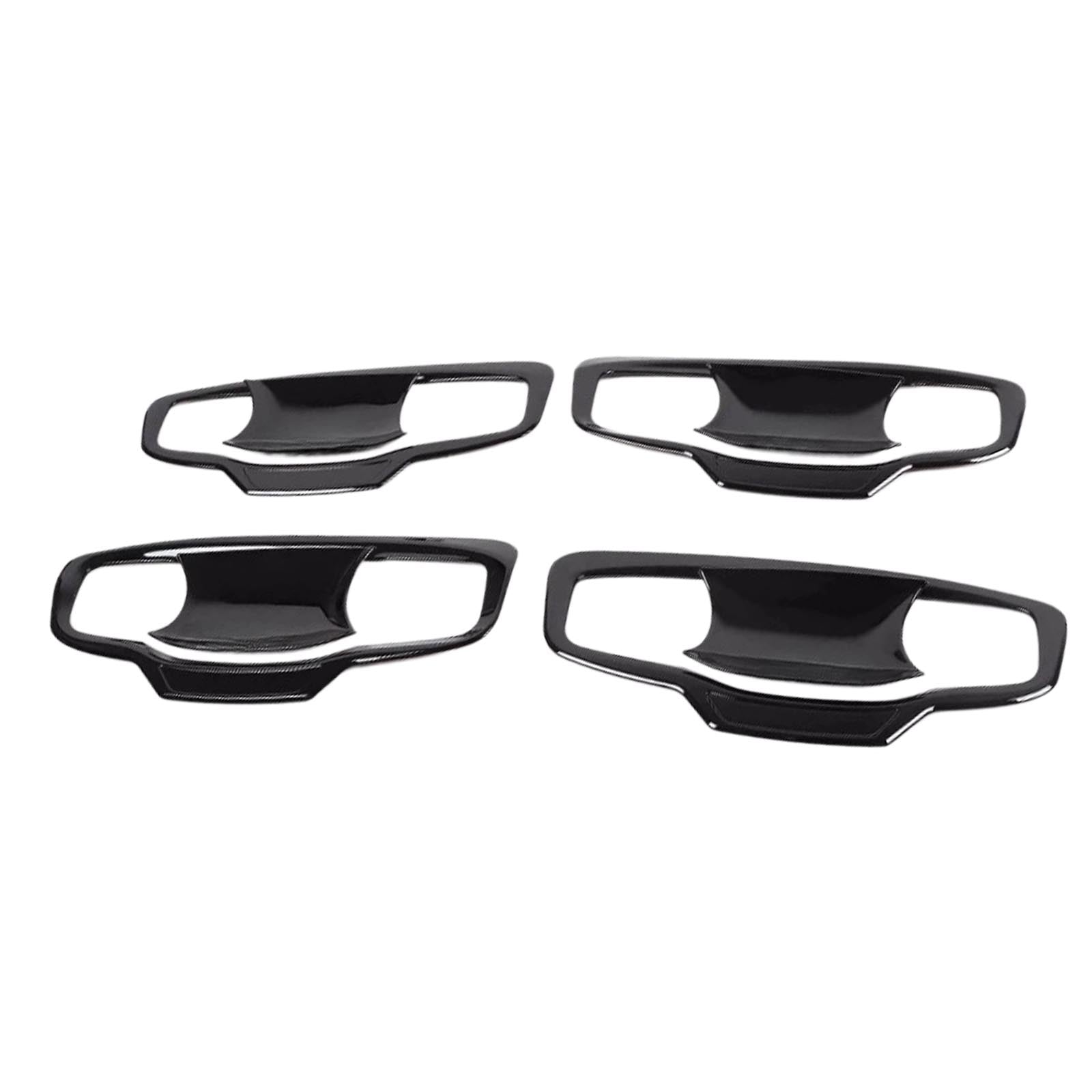 Door Handle Bowl Cover Trim Gloss Black Suitable For Mitsubishi Triton MV 2024+.
