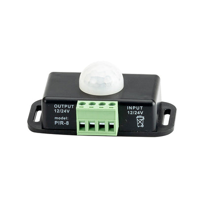 8m Body Infrared PIR Motion Sensor Switch Suitable for 12V 24V LED Light Strip