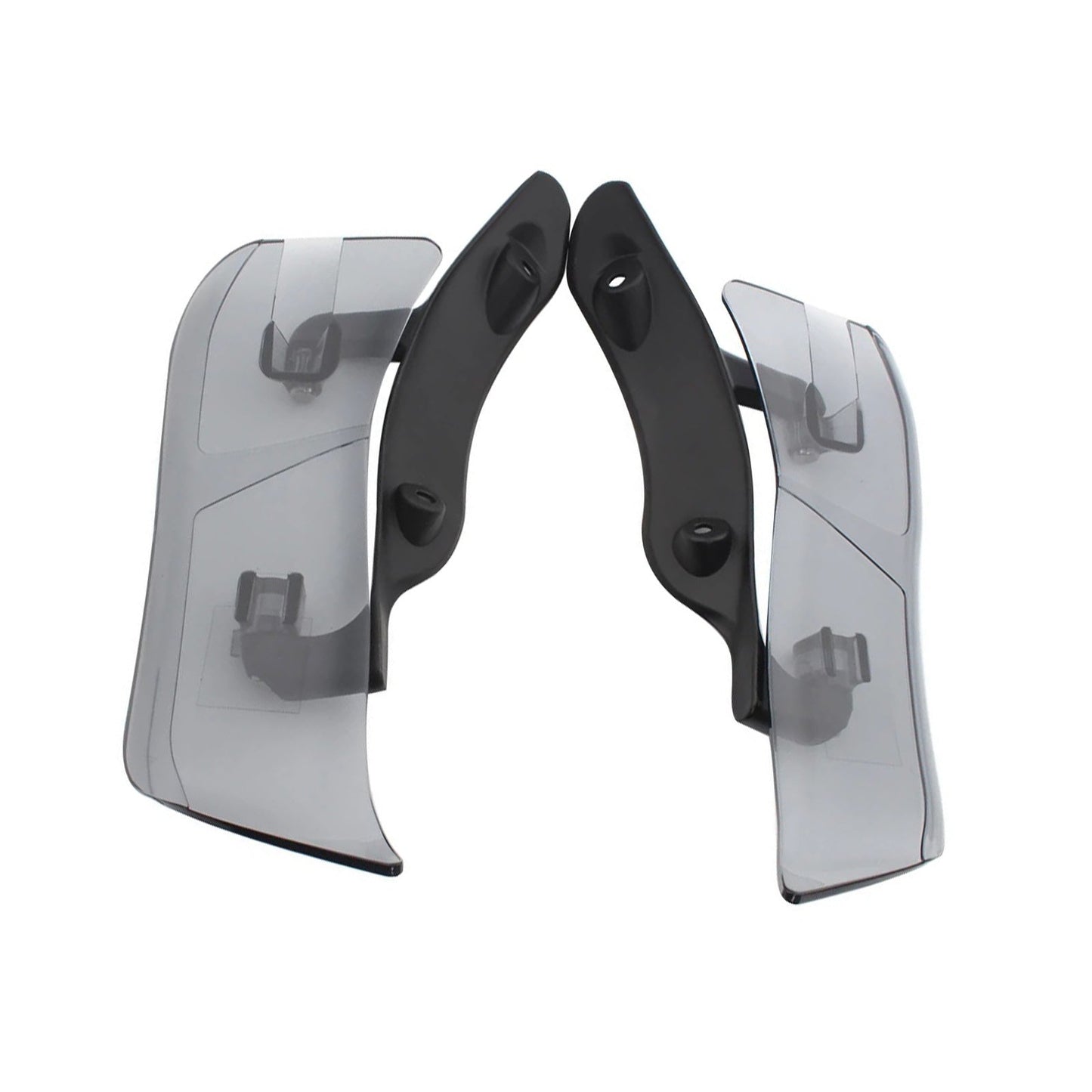 Adjustable Upper Fairing Side Wind Air Deflector Suitable For Harley Road Glide.