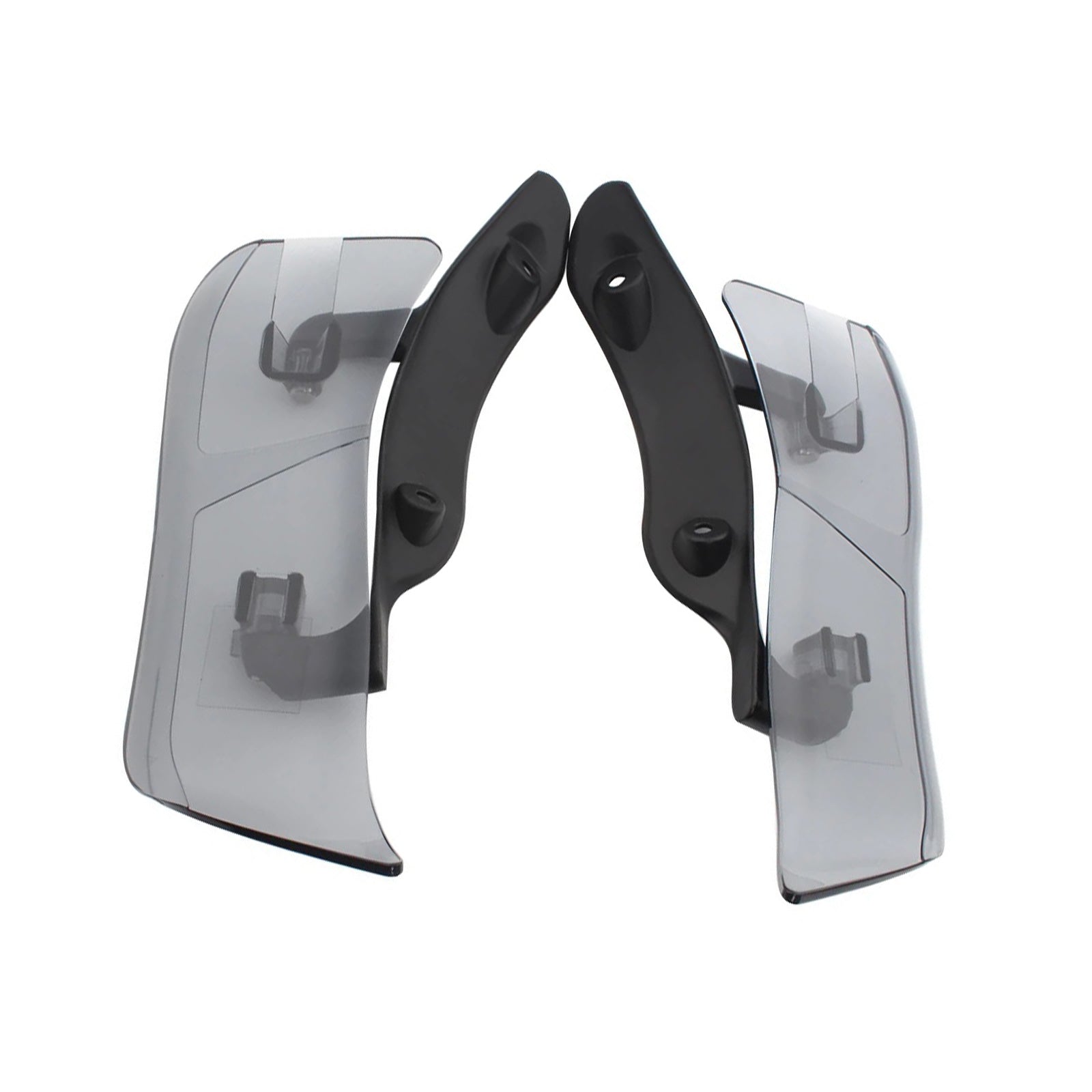 Adjustable Upper Fairing Side Wind Air Deflector Suitable For Harley Road Glide.