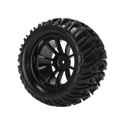 4x Wheel Rim & Tires Suitable For HSP 1:10 Monster Truck RC Car 12mm Hub