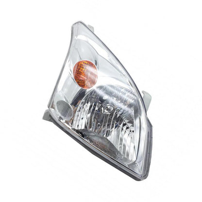 Chrome Headlight Pair Suitable For Toyota Landcruiser Prado 120 Series 2002-2009