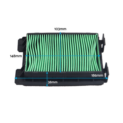 Air filter element for Honda CB300F CBR300R 2015-2016 CBR250R CBR250 2011-2013.