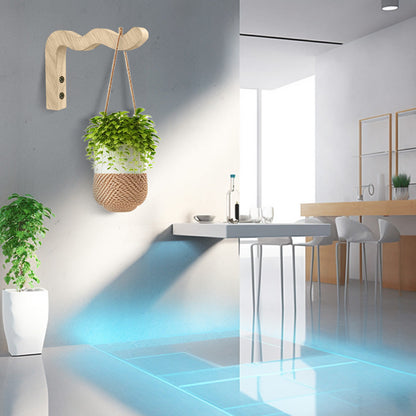 Plant Hanger Hanging Plant Hook Wooden Hanging Basket Wall Plant Hook Flower Pot.