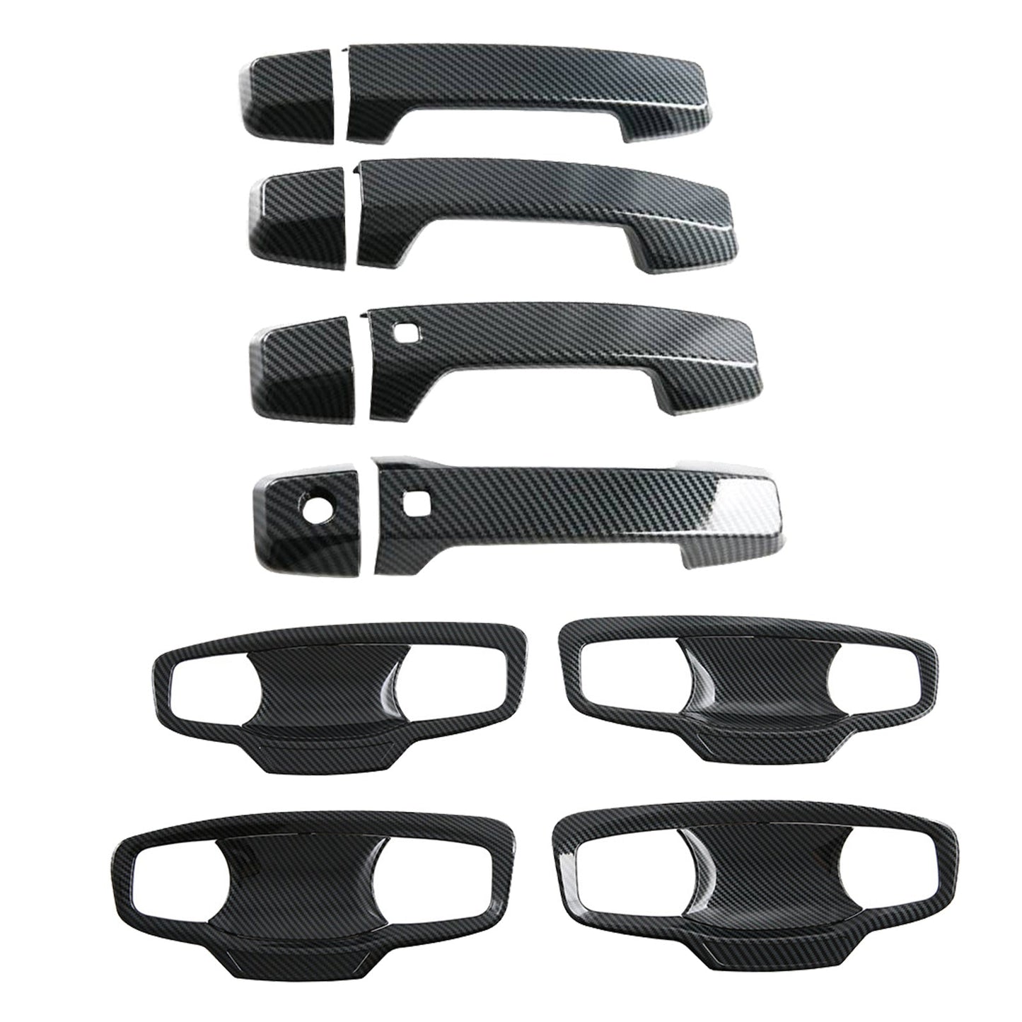 Side Door Handle Covers & Handle Bowl Suitable For Mitsubishi Triton L200 2023-2025