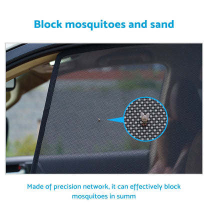 6x Foldable Window Mesh Sun Shade Suitable For Landcruiser 100 105 1998-2007.