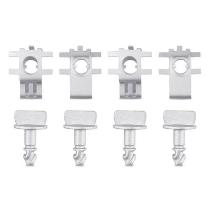 4x Engine Shield Cover Thumb Pins And Nuts Suitable for Ford Edge