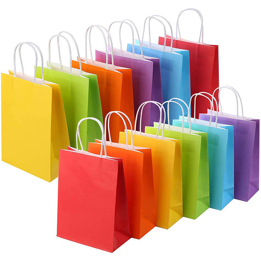 Gift Bag Suitable For Birthdays, Weddings, Baby Showers, Holidays & Party Packaging