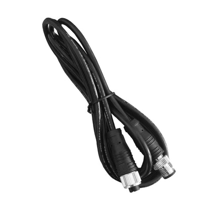 5-Core Black 2m NMEA2000 Cable with Female Straight Head to Male Straight Head NMEA2000 Drop Cable.