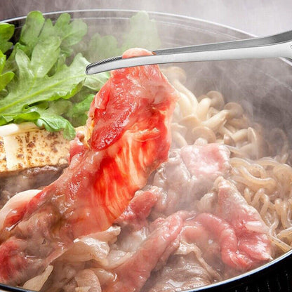 4x Korean & Japanese BBQ Self-Standing Grill Tongs Suitable For Non-Slip Cooking