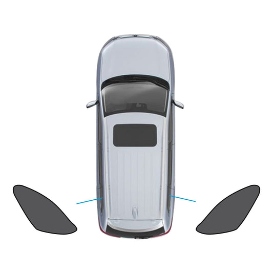 2x Triangular Car Window Sun Shades Suitable For Mazda CX-30 2019-2025 UV Protection.