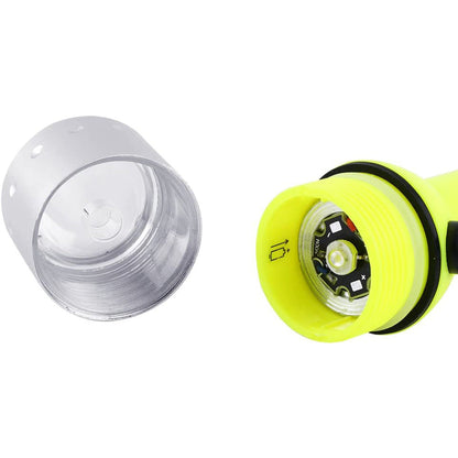 2x Waterproof Bright LED Scuba Diving Underwater Flashlight Torch Light Suitable