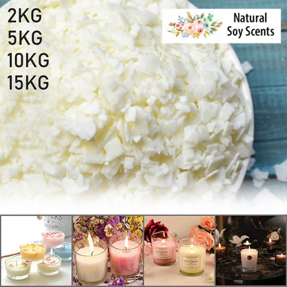 5kg Bulk 100% Pure Soy Wax Natural Kosher Candle Making Supplies Suitable For Crafts AU