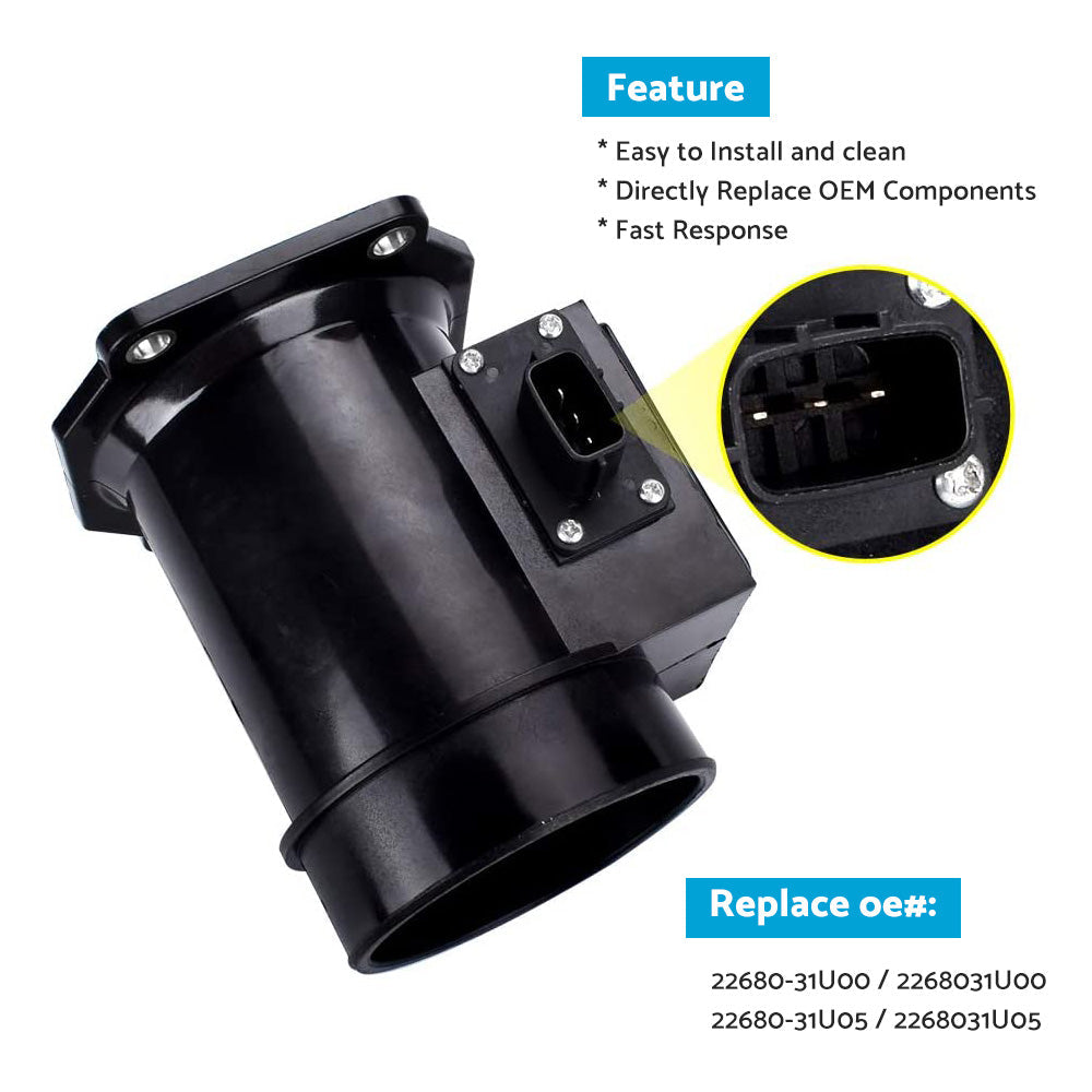 2268031U00 AFM Air Flow Meter MAF Fits for Skyline R33 R34 RB25DET 2. 8 GU PATROL.