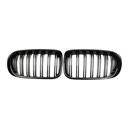 Front Bumper Kidney Grille Grill Suitable For BMW X3 F25 / X4 F26 2014-2017.